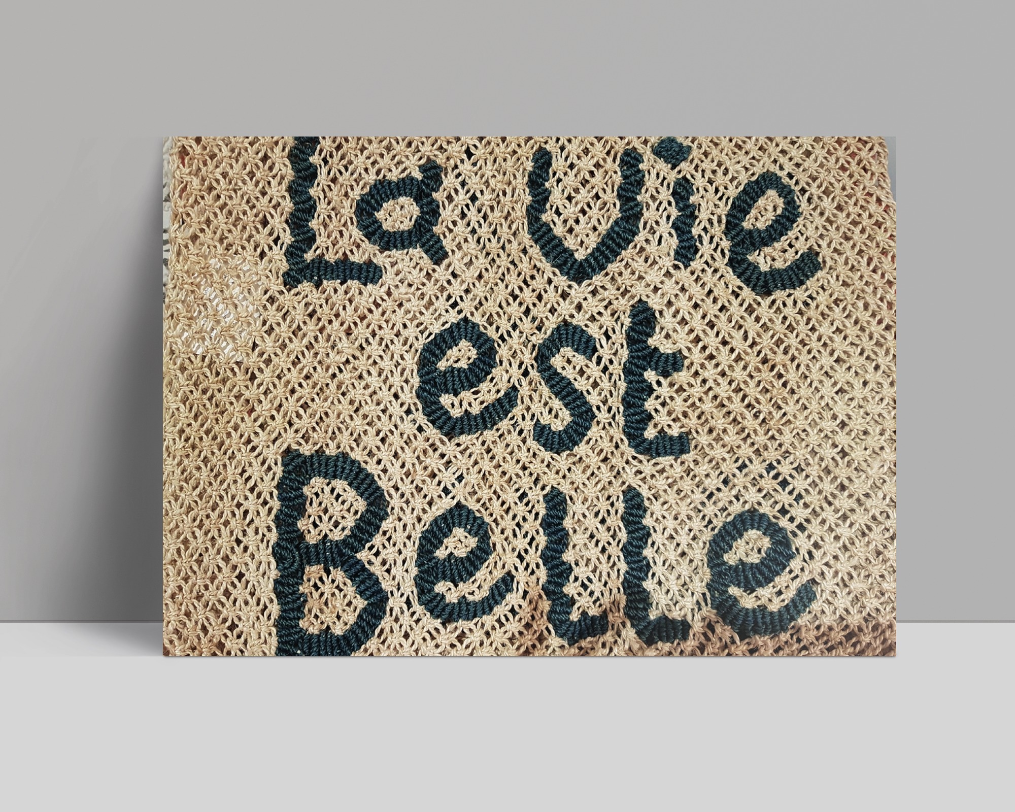 postkarte - la vie est belle
