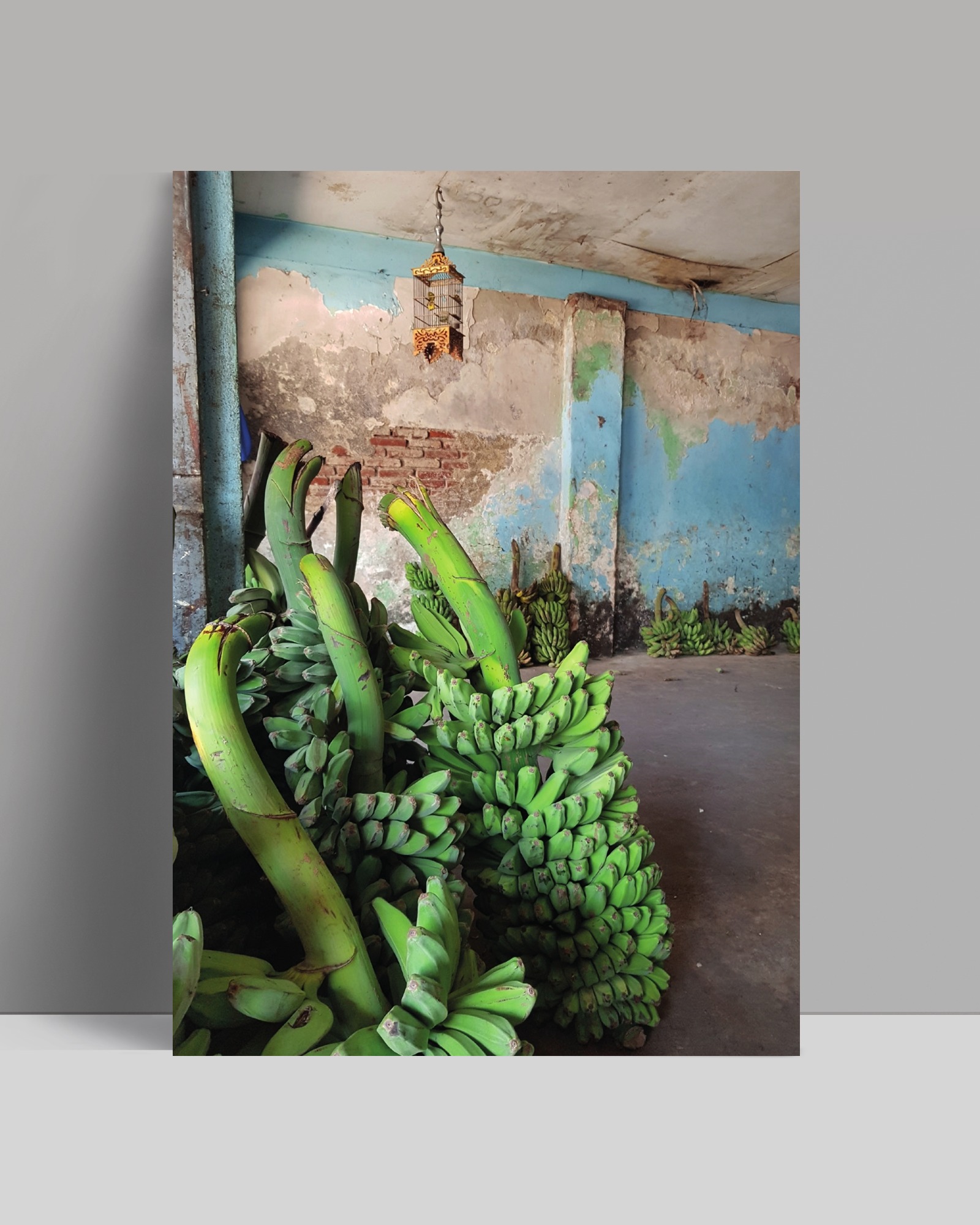 postkarte - bananenrispe